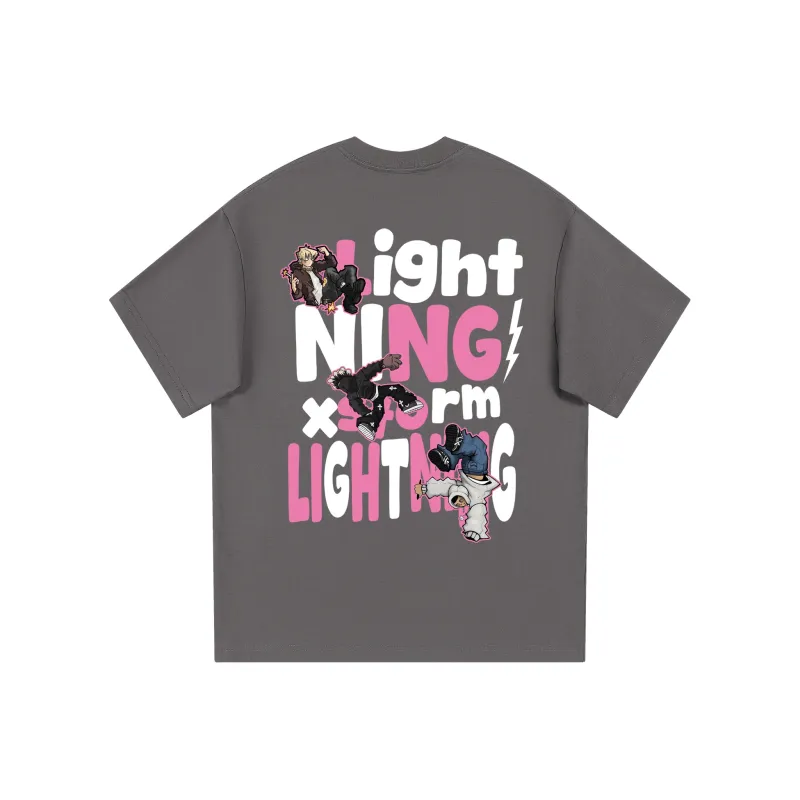 Lightning X Storm T Shirt Unisex-15