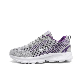 Binary Running Shoes Women's Low Top Purple