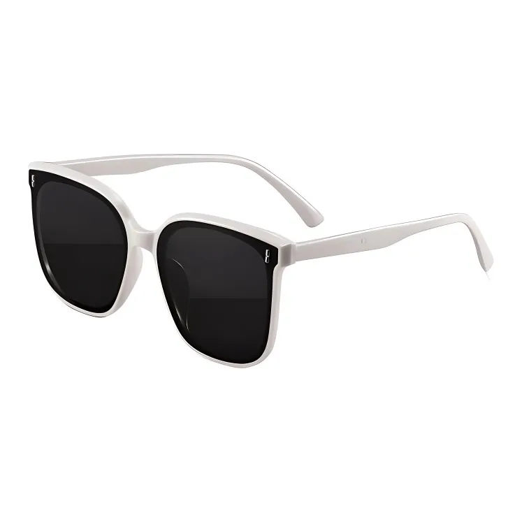 LASHION TR/Memory Plastic Square Sunglasses Unisex-16