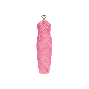 CULT GAIA Partizia Pleated Midi Dress