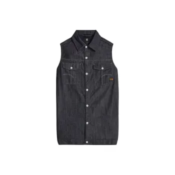 G STAR RAW Sleeveless Dress Women's Dark Blue