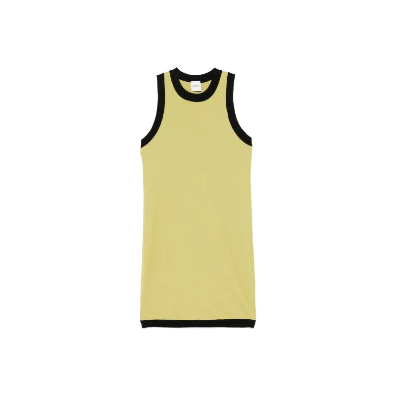 NANUSHKA Ribbed trim Mini Dress-0