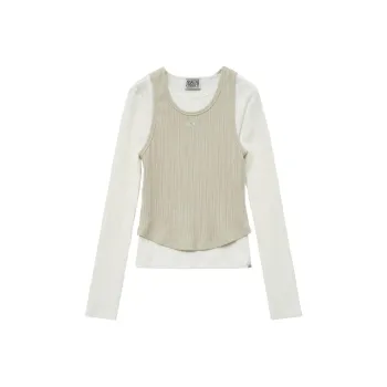 Marithe Francois Girbaud SS24 Casual Suit Women's Cream