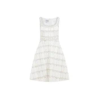 Giambattista Vall Flared Bouclé Mini Dress