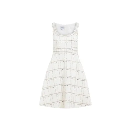 Giambattista Vall Flared Bouclé Mini Dress