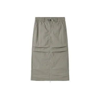 Miss Sixty Casual Long Skirts Women's Army Green