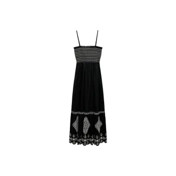 ZARA Slip Dresses Women's Black/White