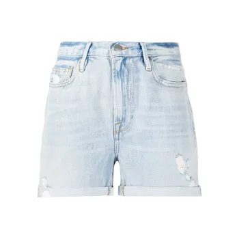 FRAME Denim Shorts Women's Light Blue