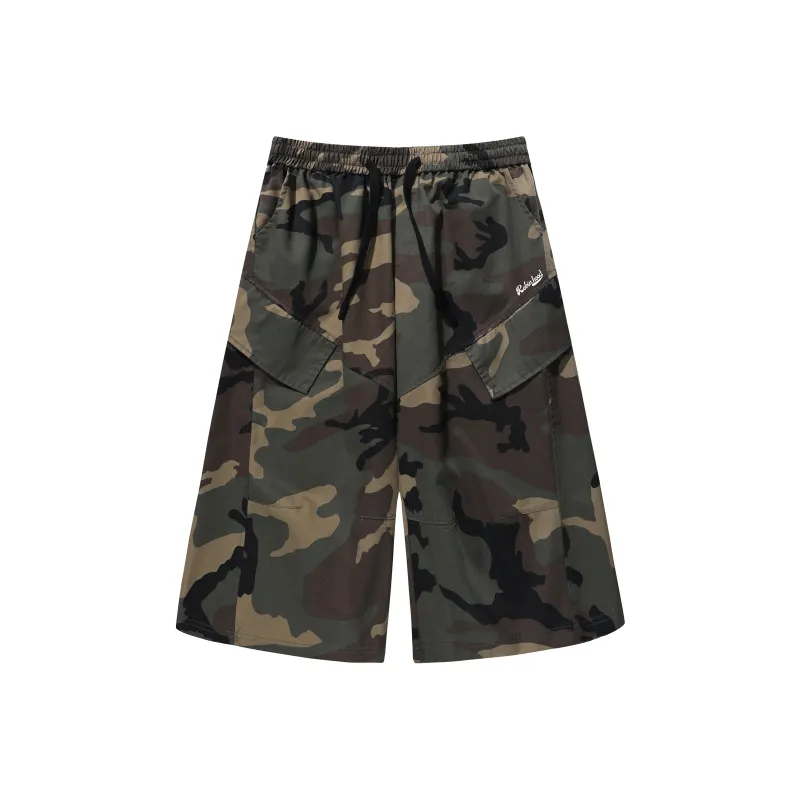 ROBINHOOD Casual Shorts Unisex Camouflage-0