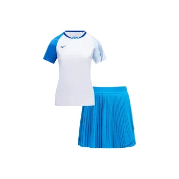 Mizuno Skirt Set Women's Blue White
