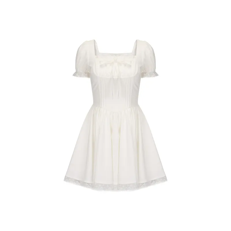 CHIWAWAMEME Short Sleeved Dress Women's-0
