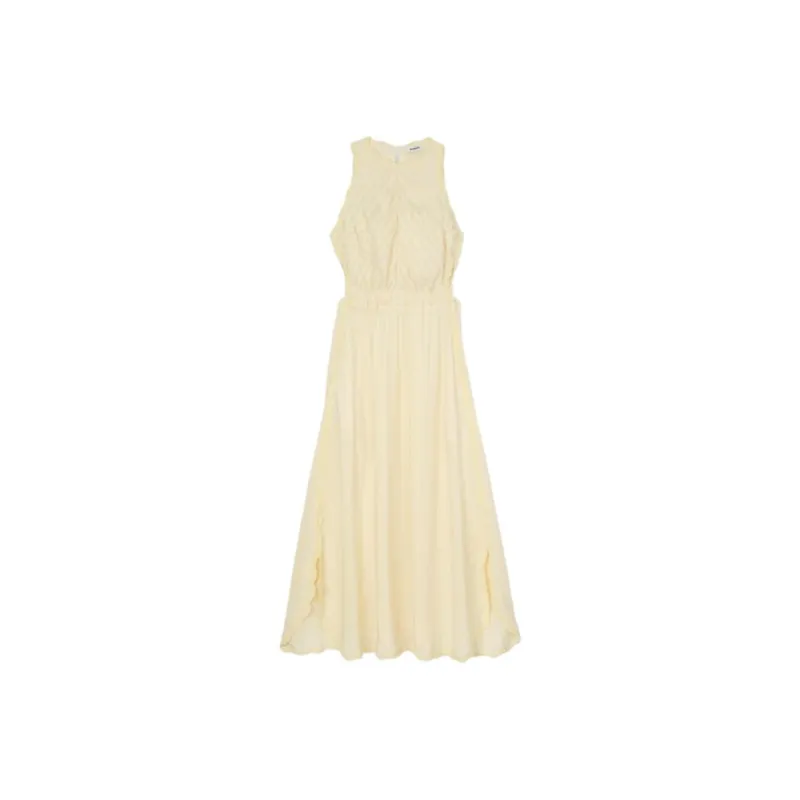Sandro Slub texture Maxi Dress-0