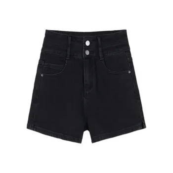 HIPPIEMISS Denim Shorts Women's Black