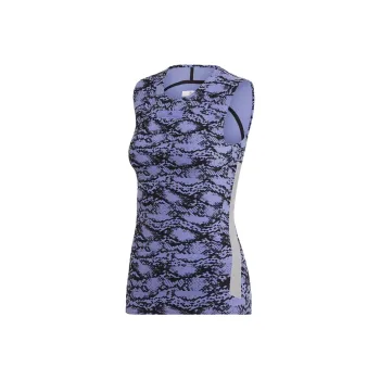 Adidas Sleeveless Sports Shirts Women's Light Purple