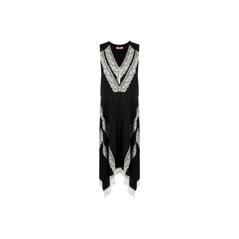 TWINSET MILANO Sleeveless Dress Women's Black-0