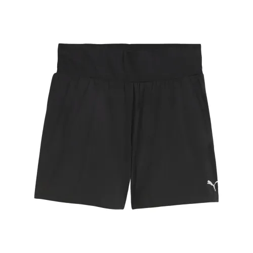 PUMA RUN EVOLVE WOVEN 4' SHORT Sports Shorts Women's Black