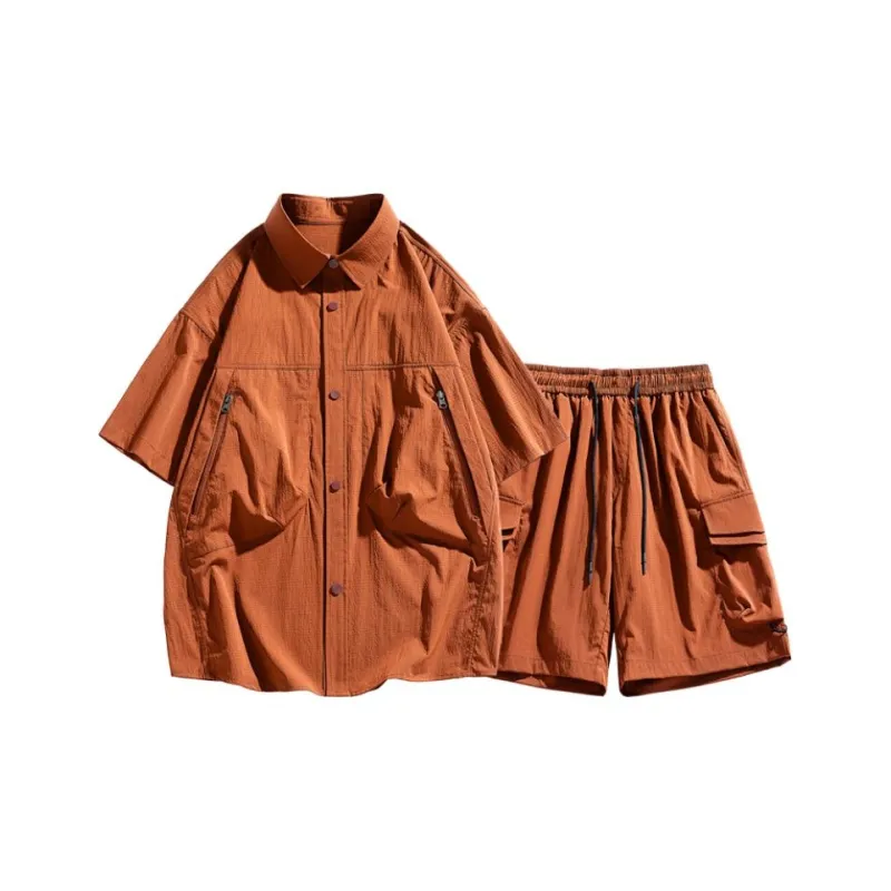 Anyveiw Shirt Matching Set Unisex-21