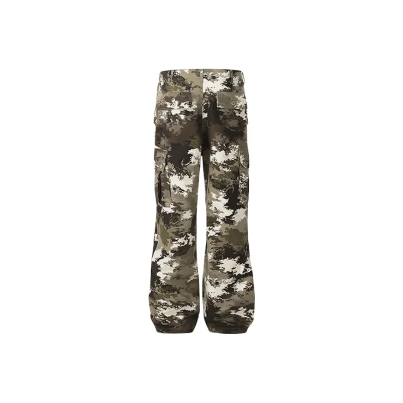 Vine Color Casual Pants Women's-1