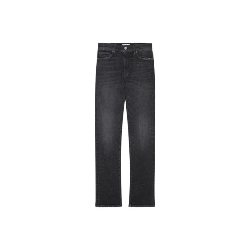 FRAME High rise Straight leg Jeans-0