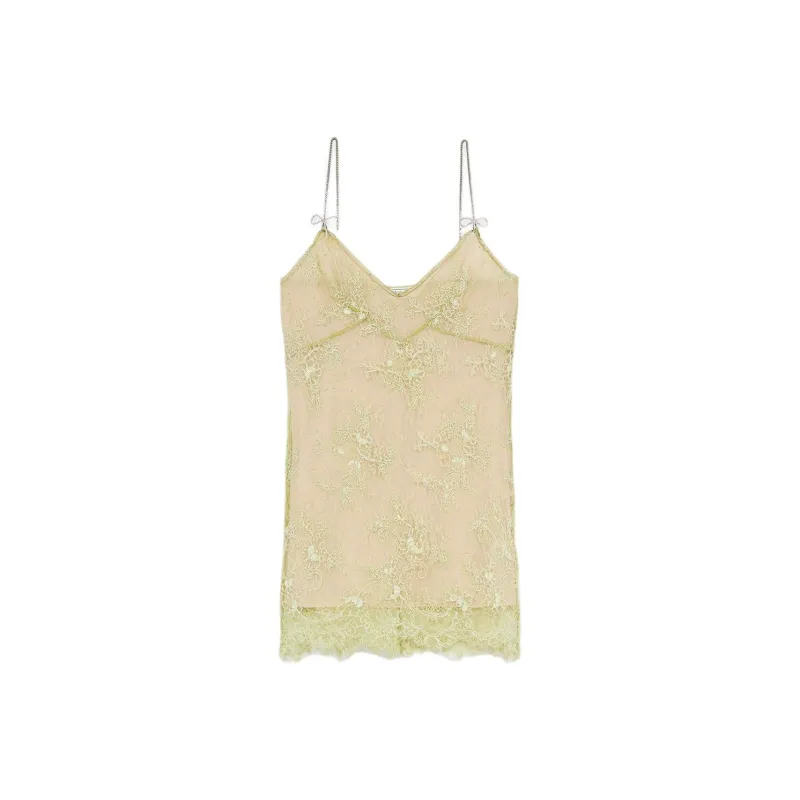 Blumarine Corded lace Mini Dress-0