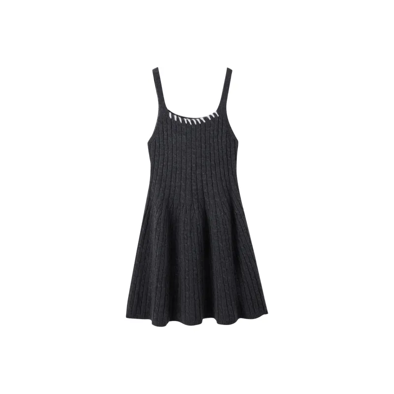 LEDIN Slip Dress Women's Twilight Gray-0