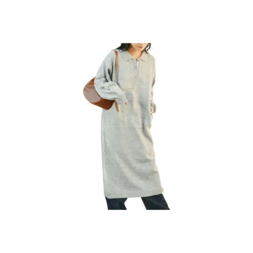 FREAK'S STORE Long Sleeved Dress Women's Gray