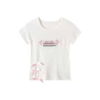 ABBY GODDESS T Shirts Women's White
