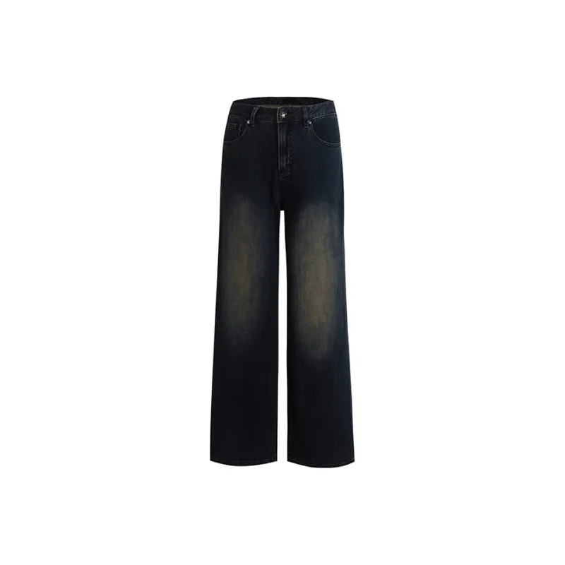 LIUREGALI Jeans Women's Navy Blue-0