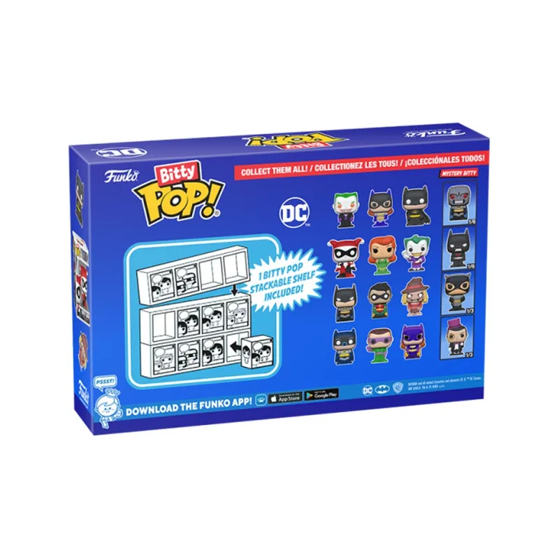 Funko DC Collection Joker 4 Pack Set Chibi Figures-1