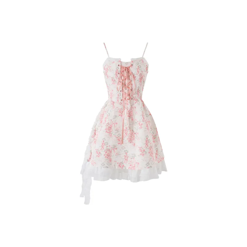 Qiuerle Slip Dress Women's Cherry Blossom Pink-0