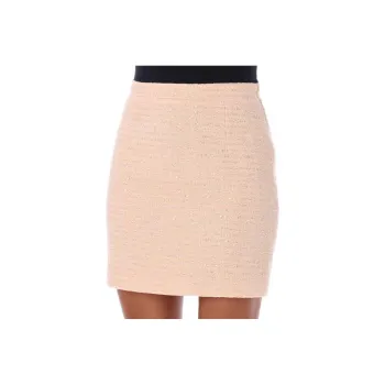 Alessandra Rich Embellished Tweed Mini Skirt