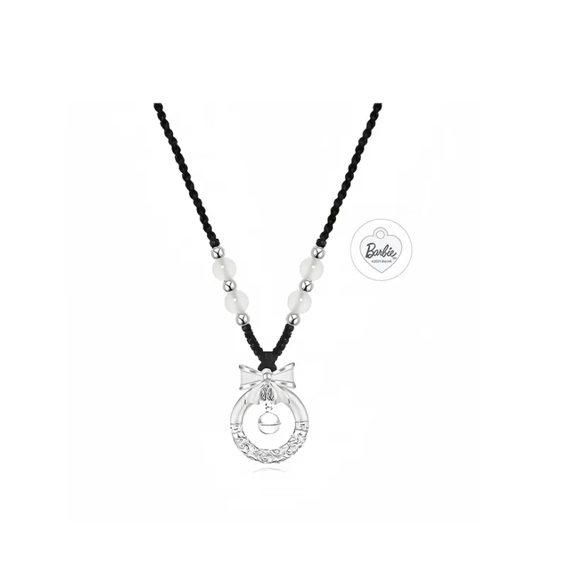 Barbie 999 Fine Silver Necklaces Women's-0
