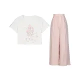 T-Shirt+Casual Pants