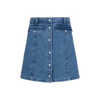 Tommy Hilfiger Denim Short Skirts Women's Blue