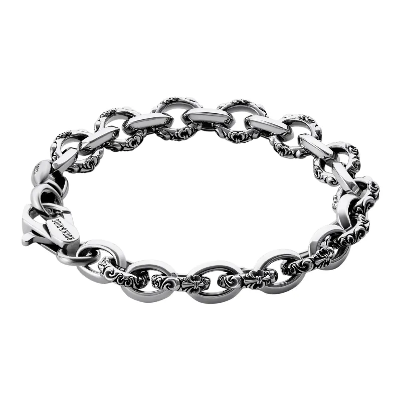 ROCK&RIDE 925 Sterling Silver Bracelets Unisex-0