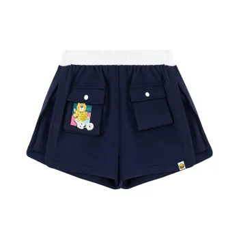 B.Duck Casual Shorts Women's Navy Blue