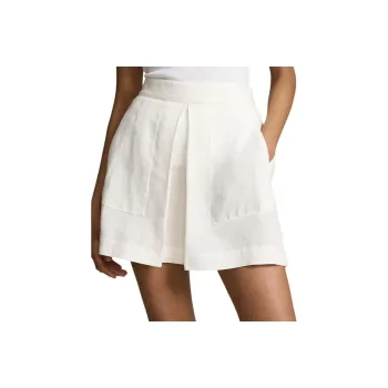 Polo Ralph Lauren SS24 Casual Short Skirts Women's White