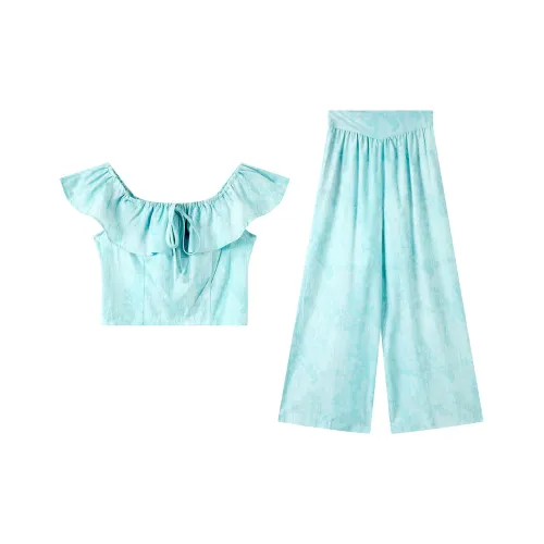 MRR&CO. Casual Suit Women's Blue