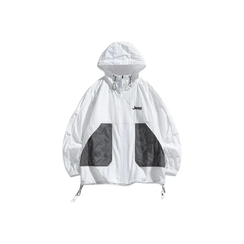 Jeep Super Light, Breathable, Quick Dry, UV Protection Sun Protection Sun Protection Clothing Unisex-0