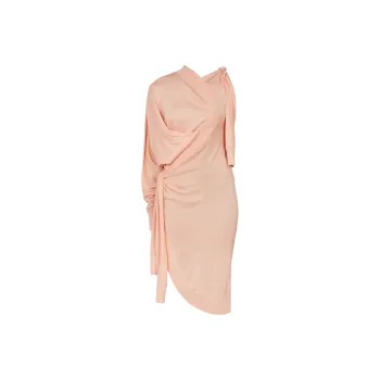 Ferragamo Asymmetric Knitted Dress