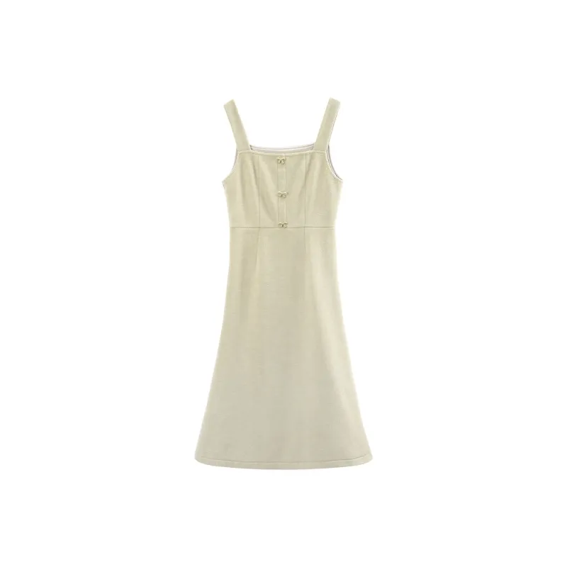A Paradise For Awakening Slip Dress Women's Green-0