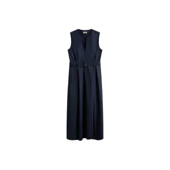 WOOLRICH Belt Detailed Sleeveless Dress