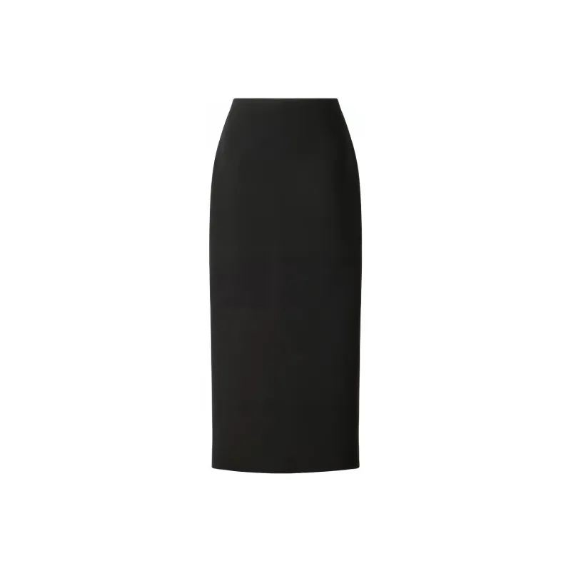 UNIQLO Casual Long Skirts Women's Black-0