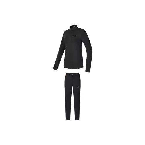 FILA EXPLORER Casual Suit Women's Pitch Black