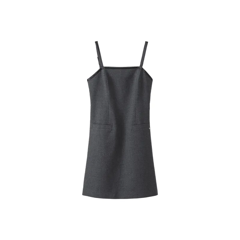 Fstudio Slip Dresses Women's Dark Gray-0