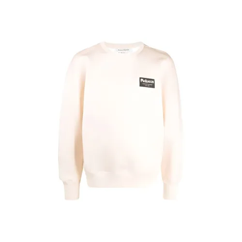 Alexander McQueen Sweatshirts Men Beige