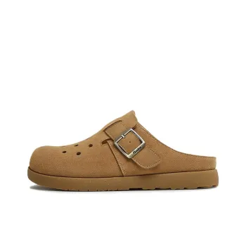 BATA Leather Patchwork Closed Toe Slippers Women's