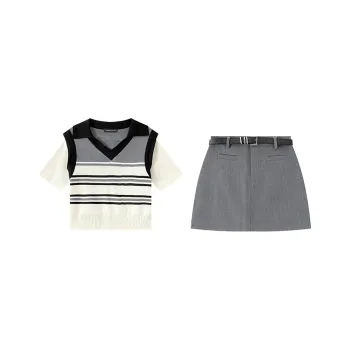 JOSR Two Piece Skirt Sets Women's