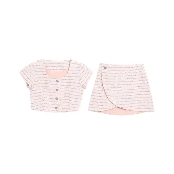 WOWI KCKS Skirt Set Women's Pink