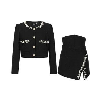 UPNANAWANG Two Piece Skirt Sets Women's